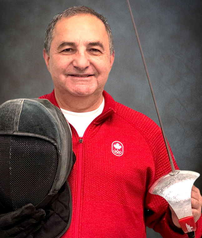Coach Roman Katz From Fencing School CLE in Studio